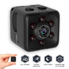 Misifeng Mini Micro SPY HD Cam Hidden Camera Dice Video USB DVR Recording SpyCam SQ11 (Black, one Size) <small>(Shipping Per: MK933.75)</small>