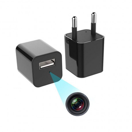  IFITech 1080p HD Hidden Camera, Plug USB Charger, 128GB SD Card Support(not included), 2 Mode Recording, Nanny cam <small>(Shipping Per: MK1,089.25)</small>