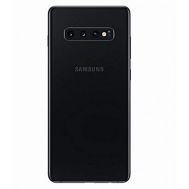 Samsung Galaxy S10+ Plus 1TB / 12GB RAM SM-G975F/DS Hybrid/Dual-SIM (GSM Only, No CDMA) Factory Unlocked 4G/LTE Smartphone - International Version No Warranty (Ceramic Black) <small>(Shipping Per: MK24,378.45)</small>