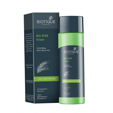  Biotique Bio Wild Grass A Soothing After Shave Gel For Men, 120Ml <small>(Shipping Per: MK0.15)</small>