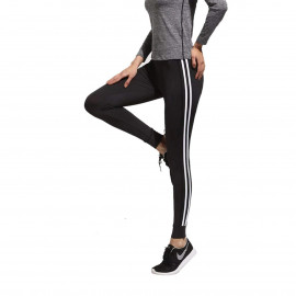 TONY STARK Polyester Stripped Women Ankle Length Tights Gym Lower Yoga Pants Active Sport Wear for Ladies <small>(Shipping Per: MK0.35)</small>