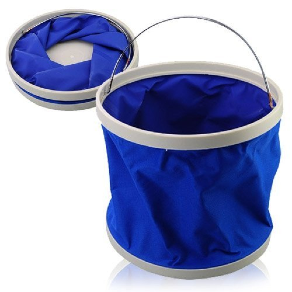 Okayji 9L Portable Foldaway Water Bucket For Camping/Fishing/Boating (Random Color) <small>(Shipping Per: MK0.25)</small>