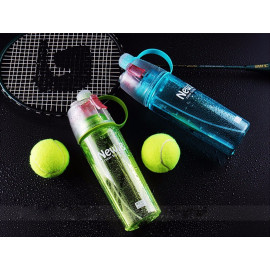 BUYERZONE Plastic Spray Water Bottle for Sports, Outdoor, Cycling, Gym and Drinking, Medium, Random Colour <small>(Shipping Per: MK0.45)</small>