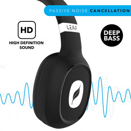 Leaf Bass Wireless Headphones with Mic and 10 Hour Battery Life <small>(Shipping Per: MK1.40)</small>